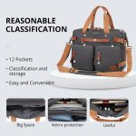 MOLNIA 3 in 1 Laptop Backpack, 17.3 inch Computer Bags for Men, Laptop Backpack for Men, for Travel Bussiness School Men Women, Black - Image 7
